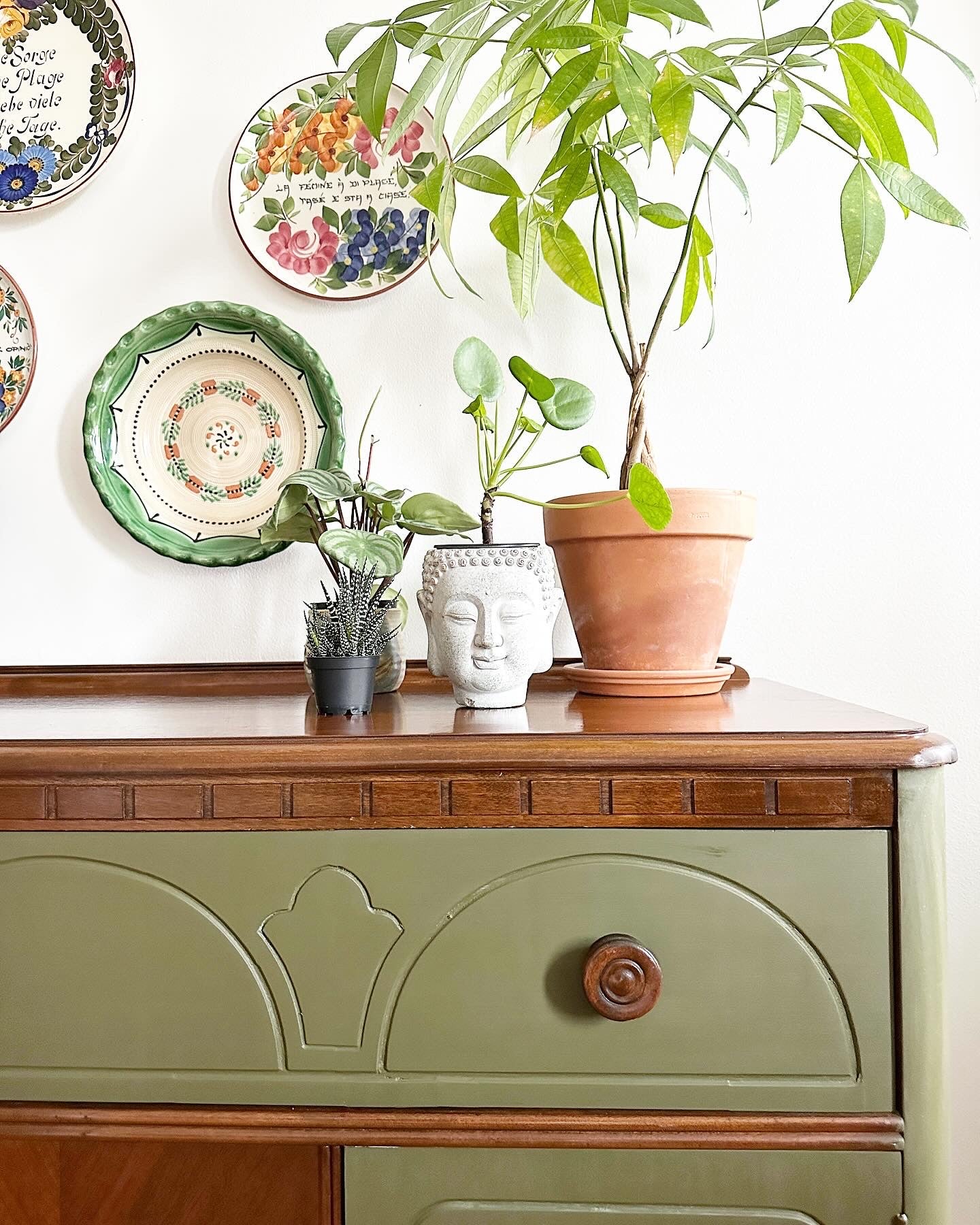 dark olive sideboard