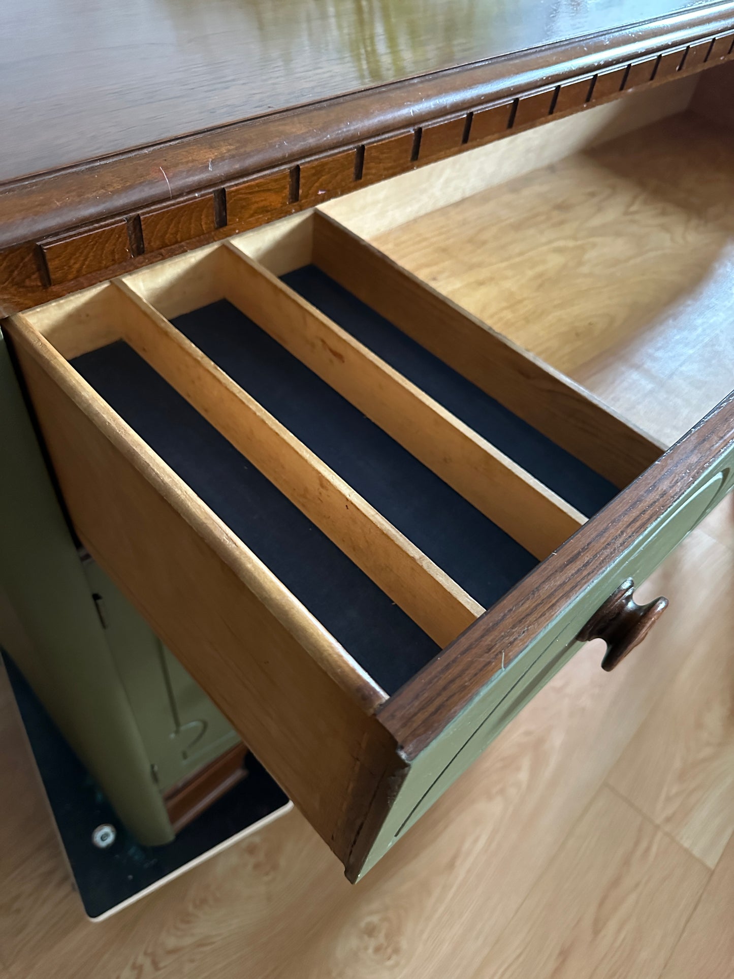 dark olive sideboard