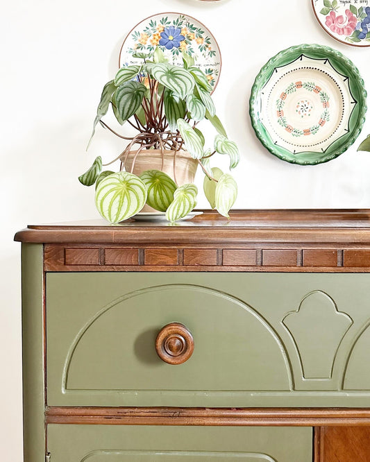 dark olive sideboard