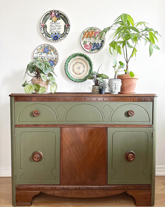 dark olive sideboard