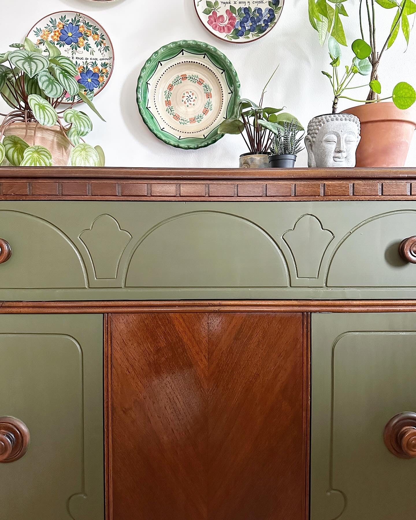 dark olive sideboard