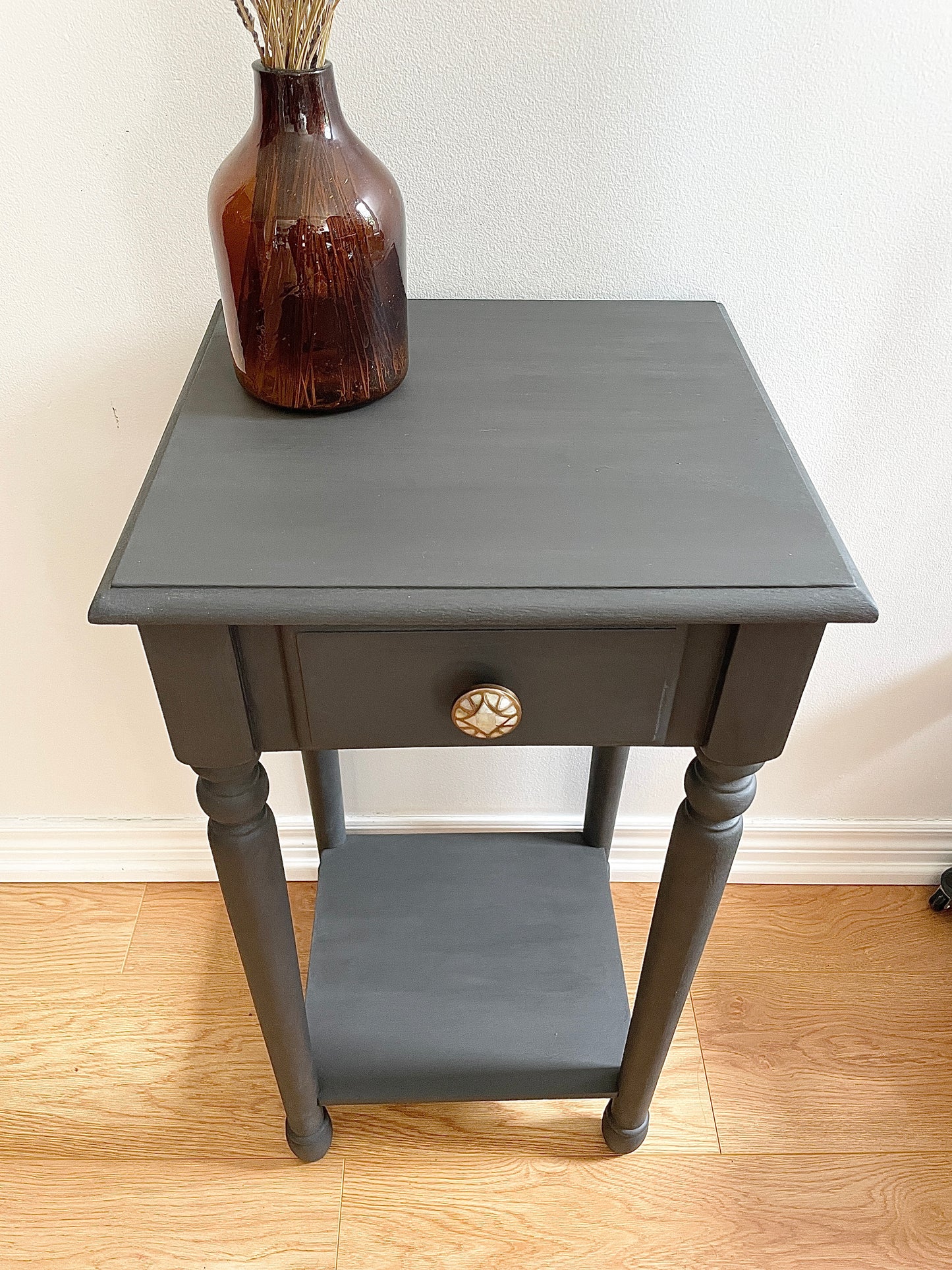 graphite grey table