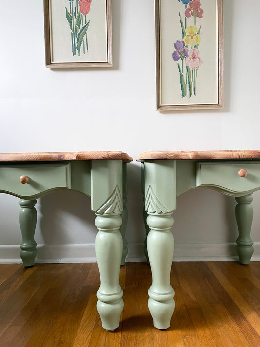 Sage Twin Tables